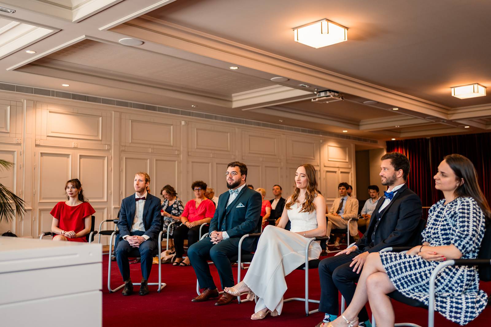 Photographe mariage, cérémonie civile à la mairie d’Arcachon