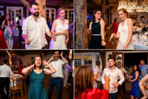 Ambiance de fête sur la piste de danse avec DJ Kage au Château Smith Haut Lafitte