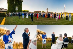 Photographe de mariage en Gironde : découvrez un reportage naturel et élégant d’un mariage religieux au Château Smith Haut Lafitte en passant par le Château d’Eck et l’église de La Brède.