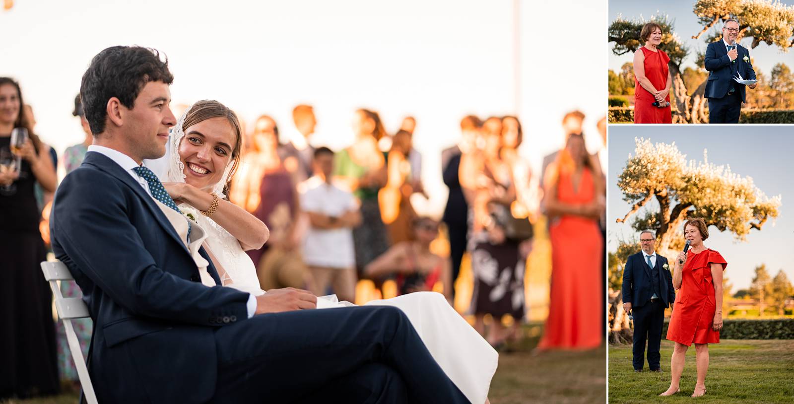 Photographe de mariage en Gironde : découvrez un reportage naturel et élégant d’un mariage religieux au Château Smith Haut Lafitte en passant par le Château d’Eck et l’église de La Brède.