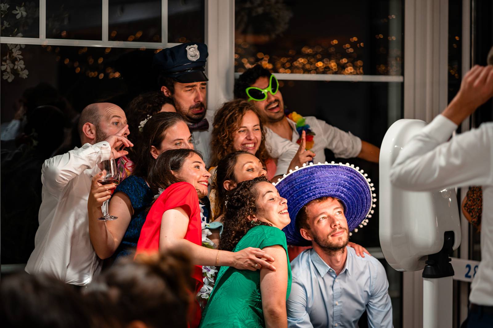 Mon photobooth animé a bien tourné pendant la soirée !
