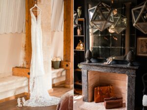 Préparatifs mariage, robe de mariée, chaussure de mariées