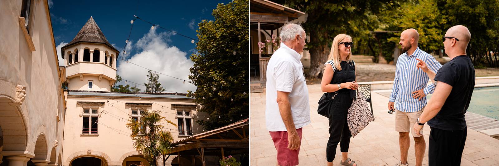 Préparatifs mariage au Domaine de Valmont
