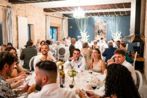 Repas de mariage au Domaine de Valmont