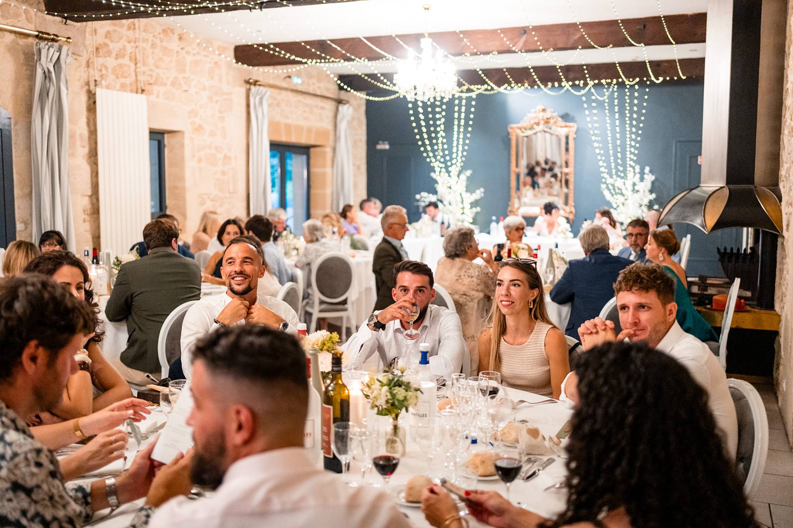 Repas de mariage au Domaine de Valmont