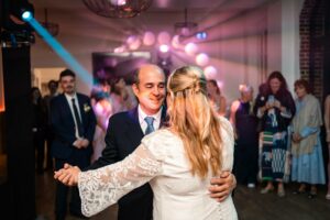 Première danse des mariés au Château de Bonnemare, Normandie