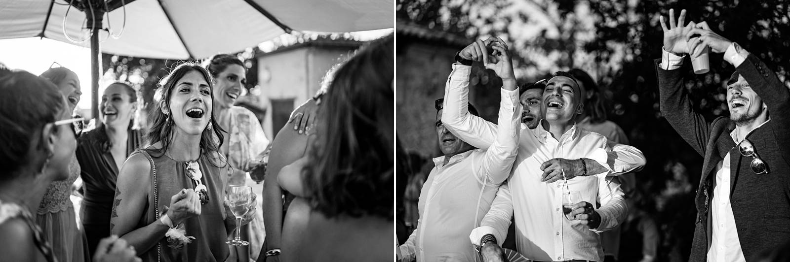 Ambiance festive avec battles de danse et chants