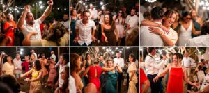 Danse durant le repas de mariage