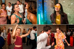 DJ animant la soirée et la piste de danse au Domaine de Gaïa