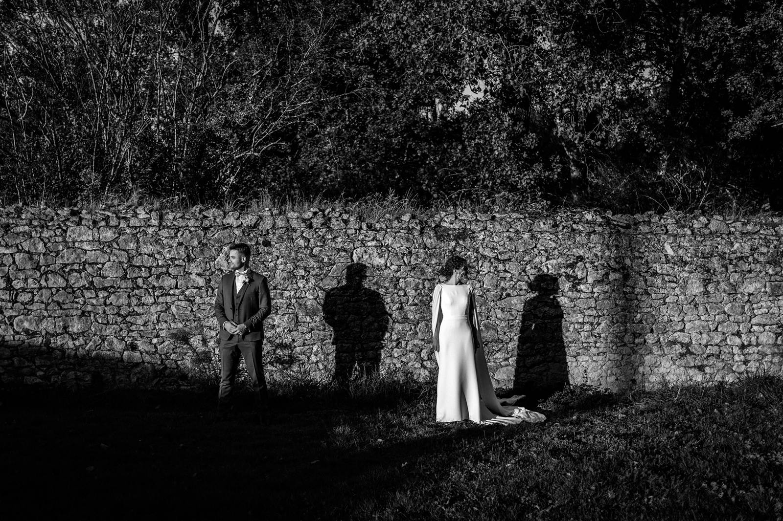 Photos de couple originales au Château Pontet d’Eyrans