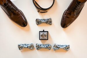 Photos de détails mariages du marié