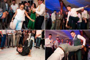 Battle de danse et ambiance disco sur la piste