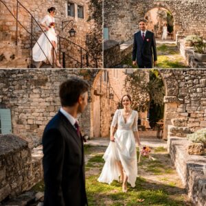 First look dans les jardins du Prieuré Notre-Dame de Conil.