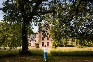 préparatifs mariage au Château de Saint-Cyr-du-Gault
