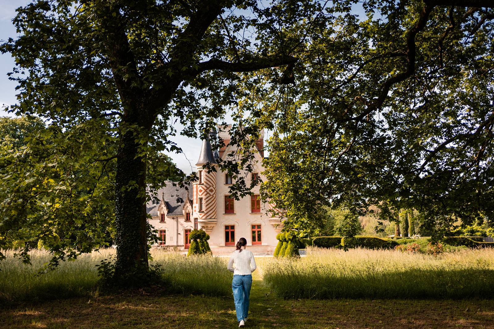 préparatifs mariage au Château de Saint-Cyr-du-Gault