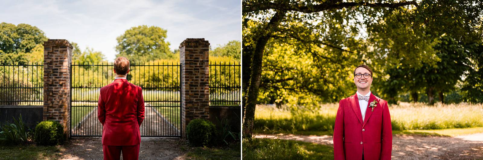 photos de couple au Château de Saint-Cyr-du-Gault