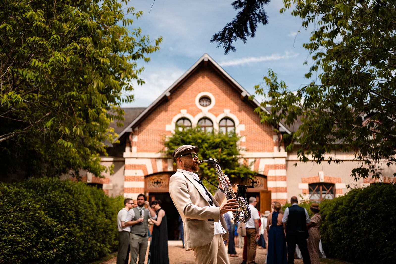 mariage au Château de Saint-Cyr-du-Gault