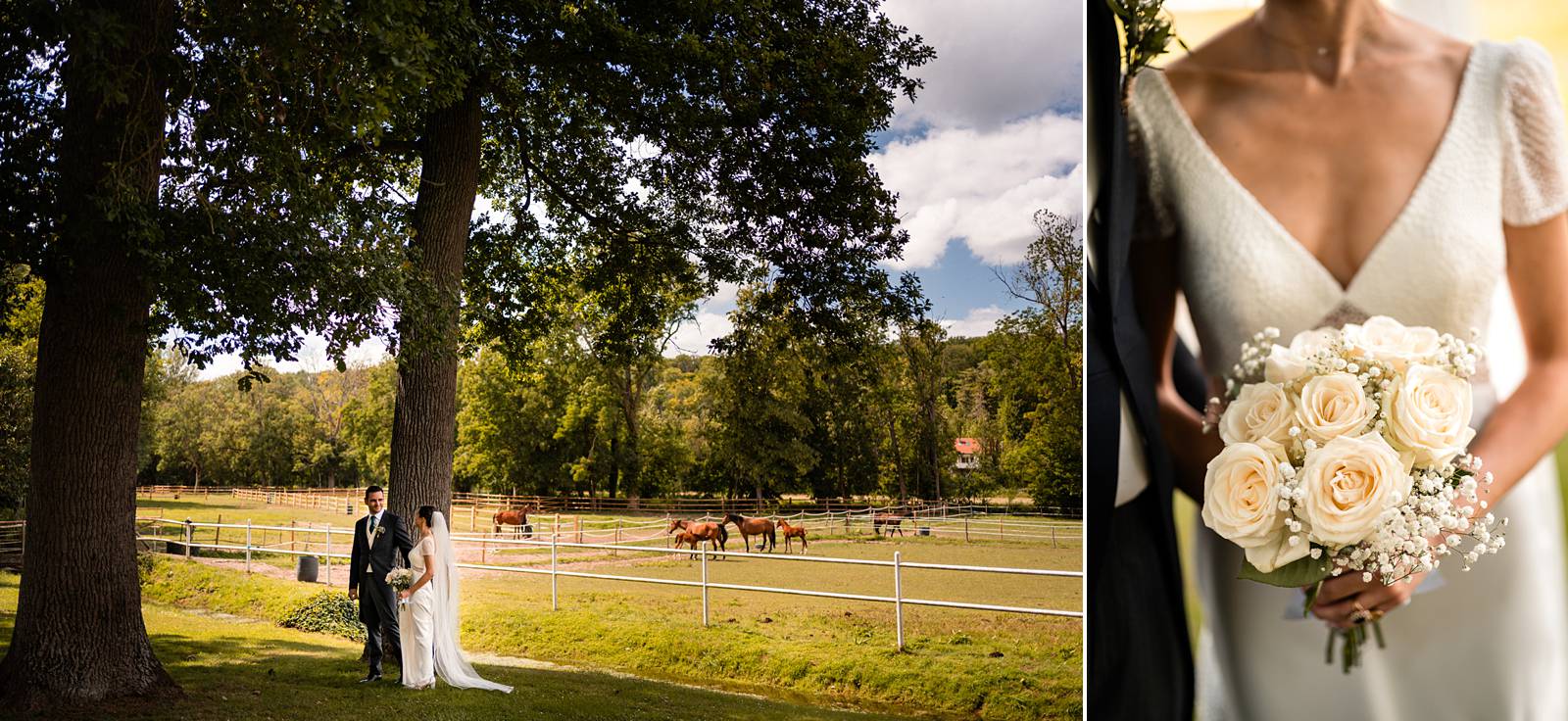 Mariage au Manoir des Foulons, Yvelines.