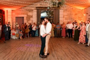 wedding dance party at chateau de maumont - soirée danse mariage au Château de Maumont