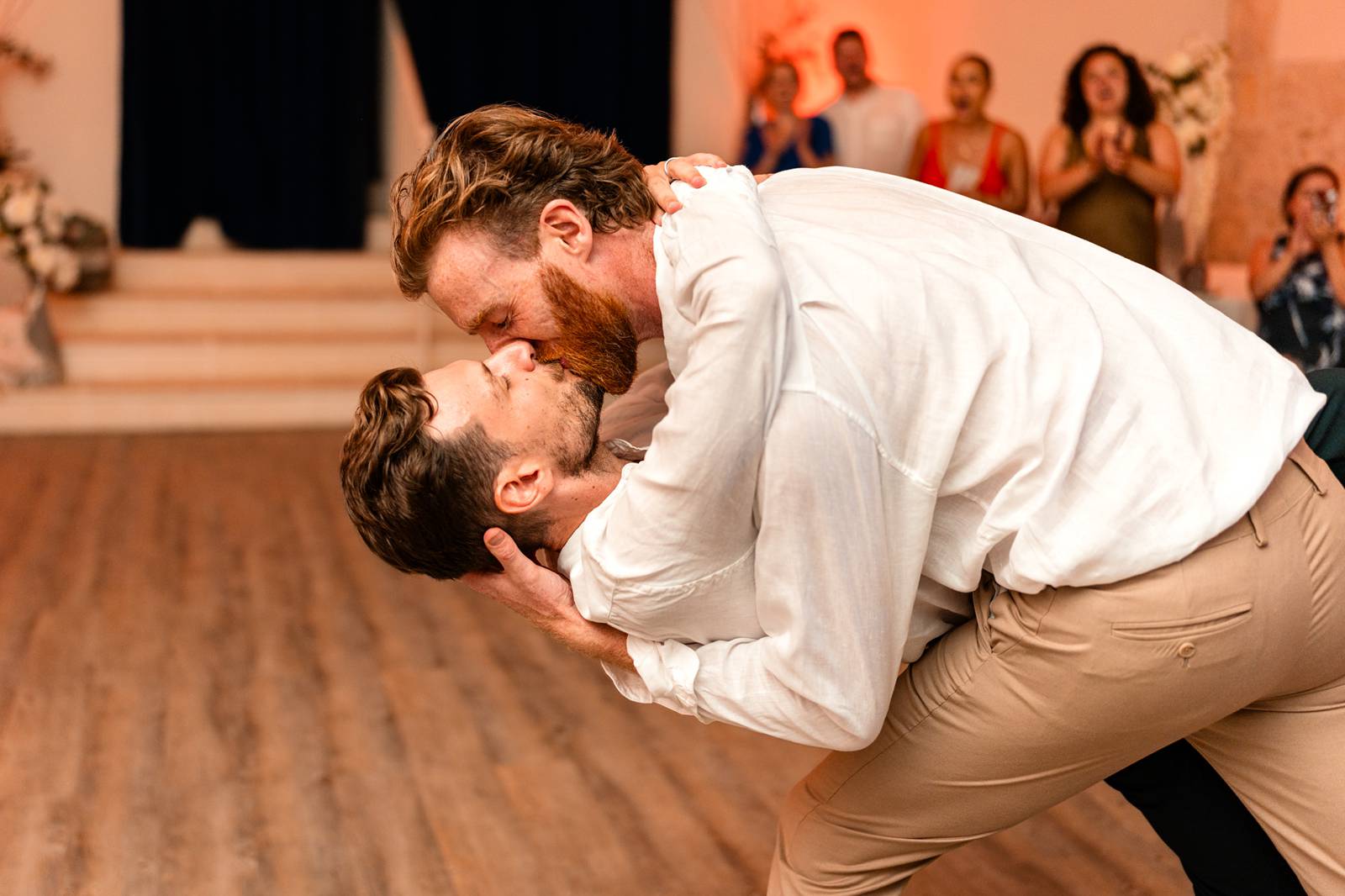 wedding dance party at chateau de maumont - soirée danse mariage au Château de Maumont