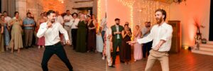 wedding dance party at chateau de maumont - soirée danse mariage au Château de Maumont