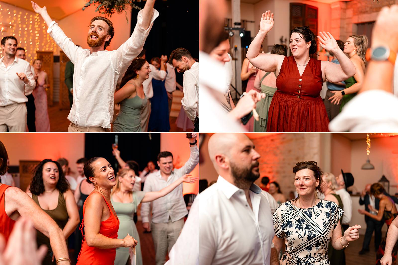 wedding dance party at chateau de maumont - soirée danse mariage au Château de Maumont