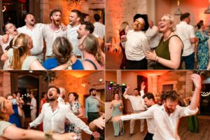 wedding dance party at chateau de maumont - soirée danse mariage au Château de Maumont