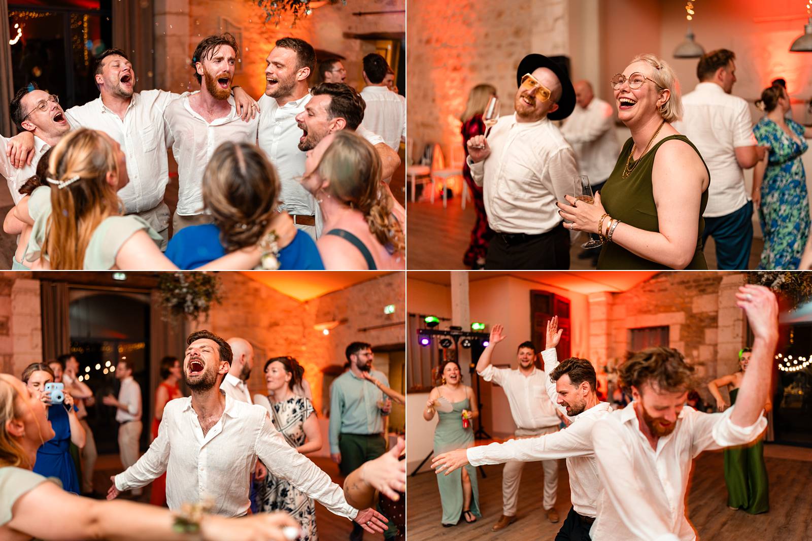 wedding dance party at chateau de maumont - soirée danse mariage au Château de Maumont