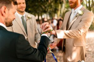 wedding ceremony at chateau de maumont - cérémonie de mariage au Château de Maumont