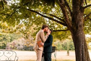 wedding ceremony at chateau de maumont - cérémonie de mariage au Château de Maumont