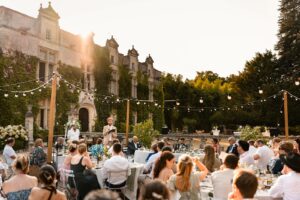 wedding speach at chateau de maumont - discours de mariage au Château de Maumont