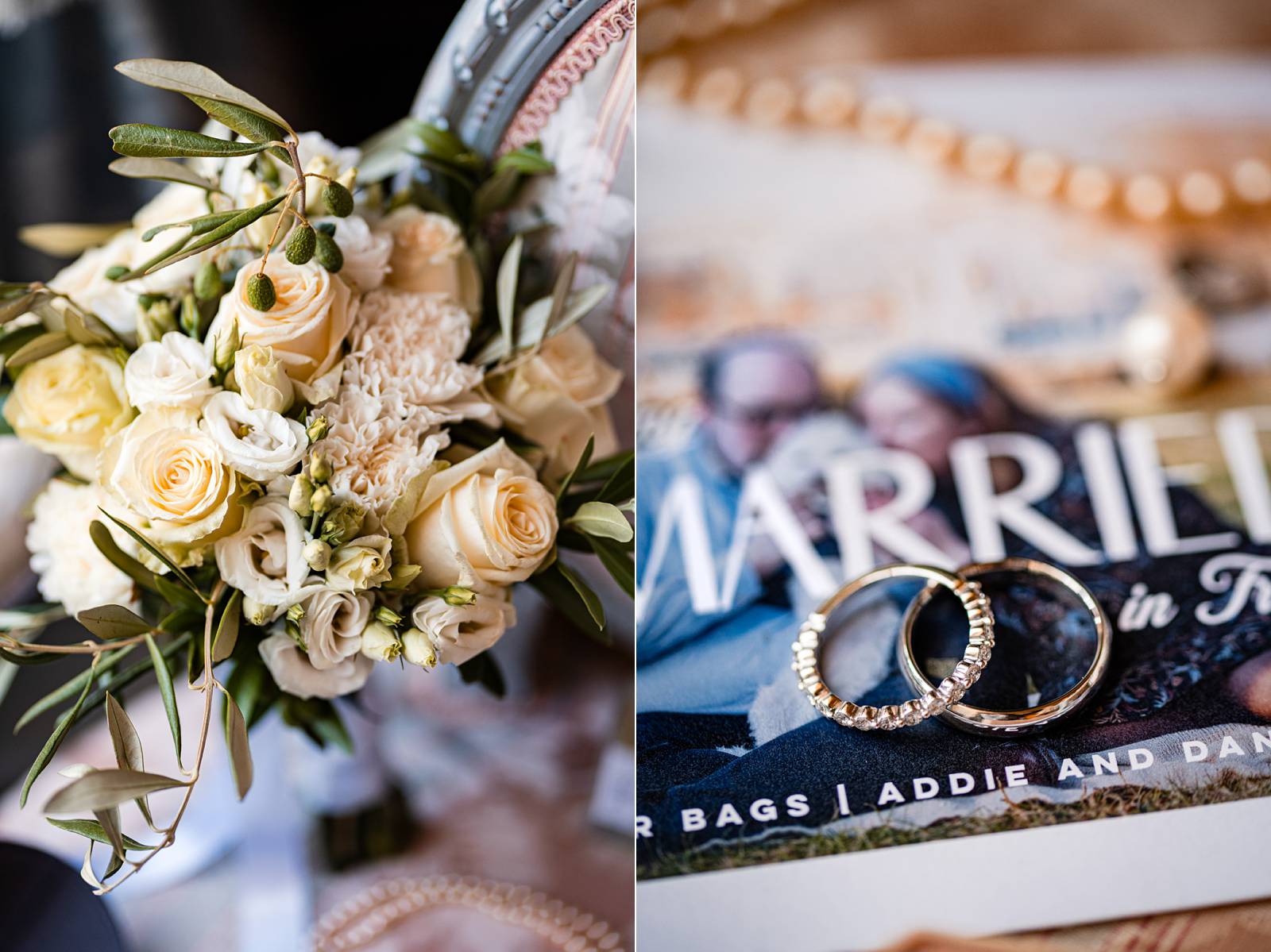 Jewish wedding details at Château de Bonnemare.