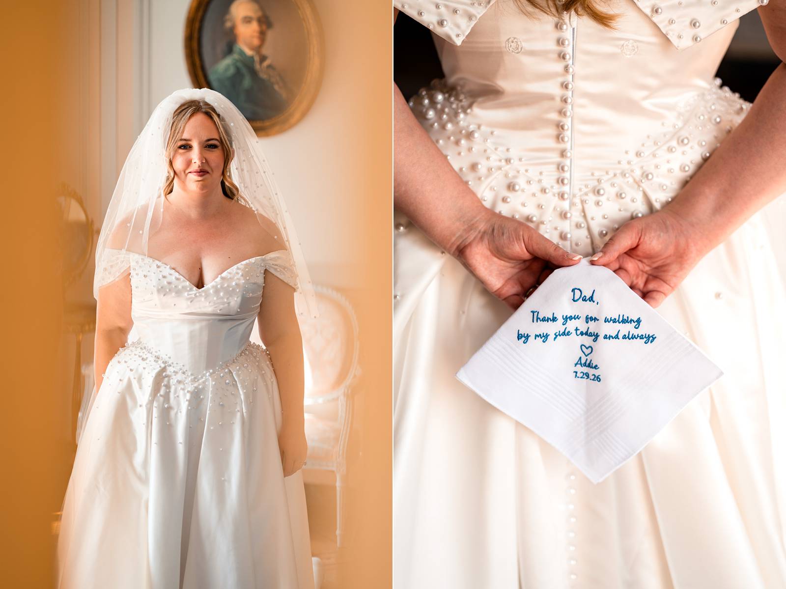 Jewish wedding preparation at Château de Bonnemare.