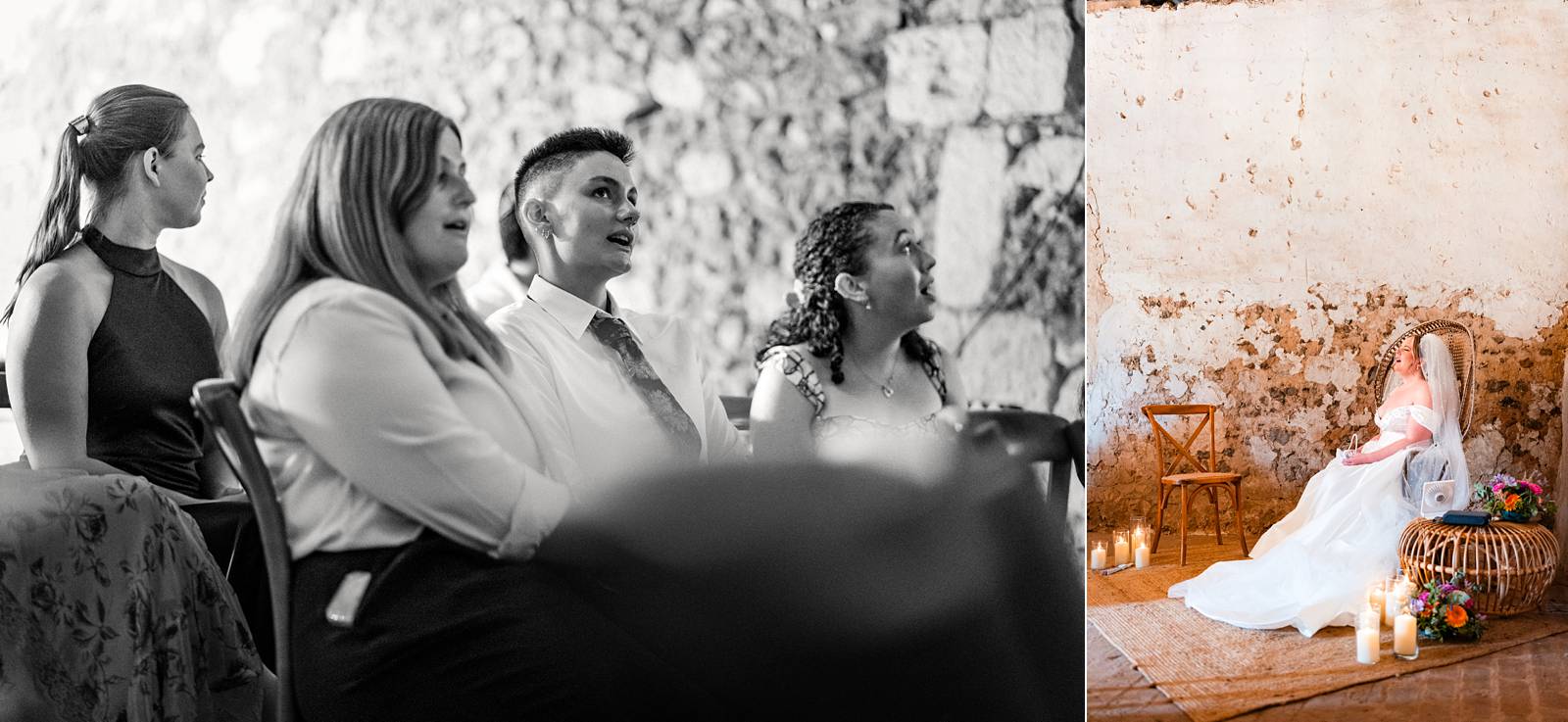 Jewish wedding tish at Château de Bonnemare.
