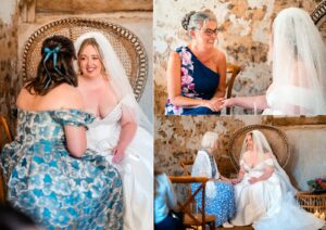 Jewish wedding tish at Château de Bonnemare.