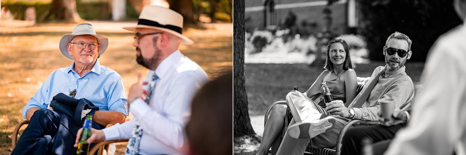 Jewish wedding tish at Château de Bonnemare.