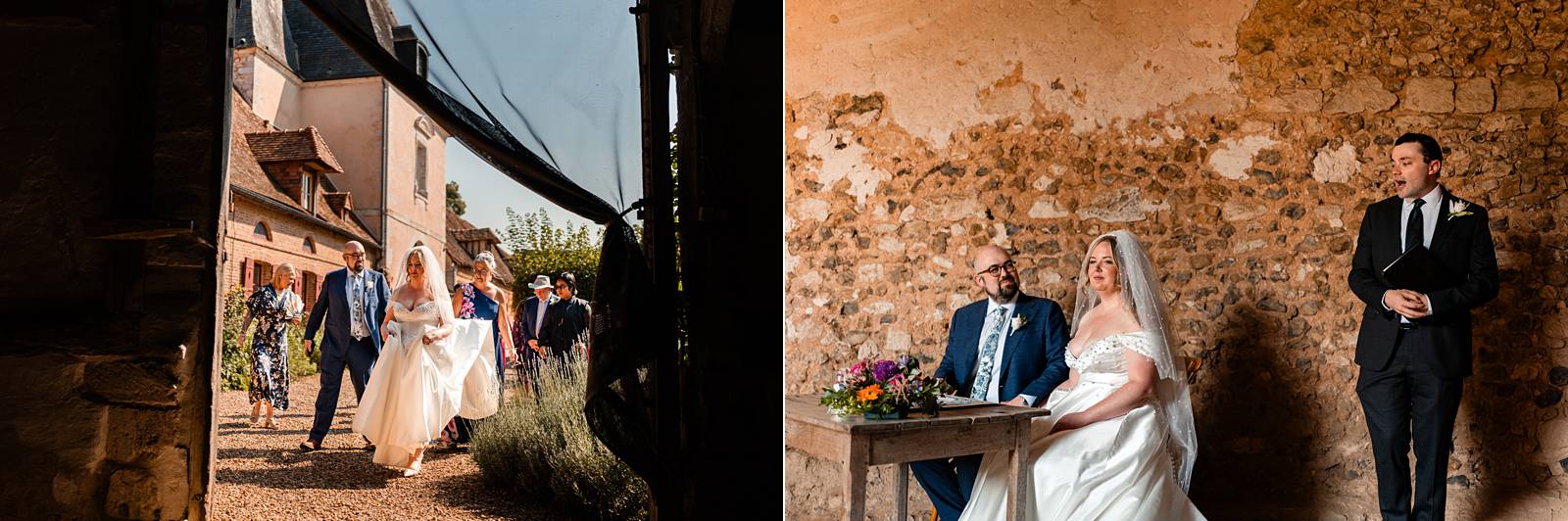 Jewish wedding Bedeken at Château de Bonnemare.