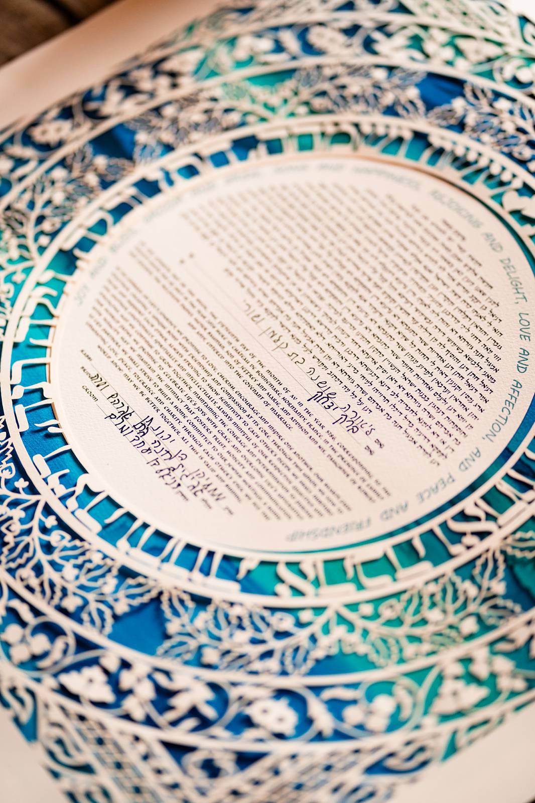 Jewish wedding Bedeken at Château de Bonnemare.