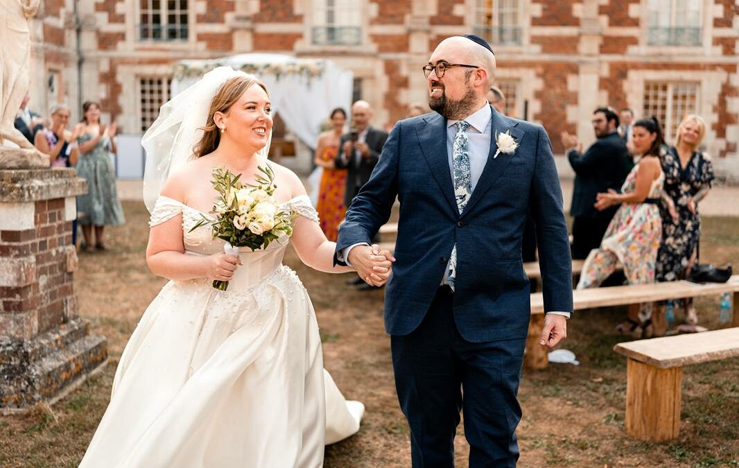 Jewish Destination Wedding at Château de Bonnemare, Normandy