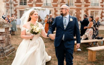 Jewish Destination Wedding at Château de Bonnemare, Normandy