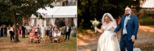 Jewish wedding cocktail at Château de Bonnemare.