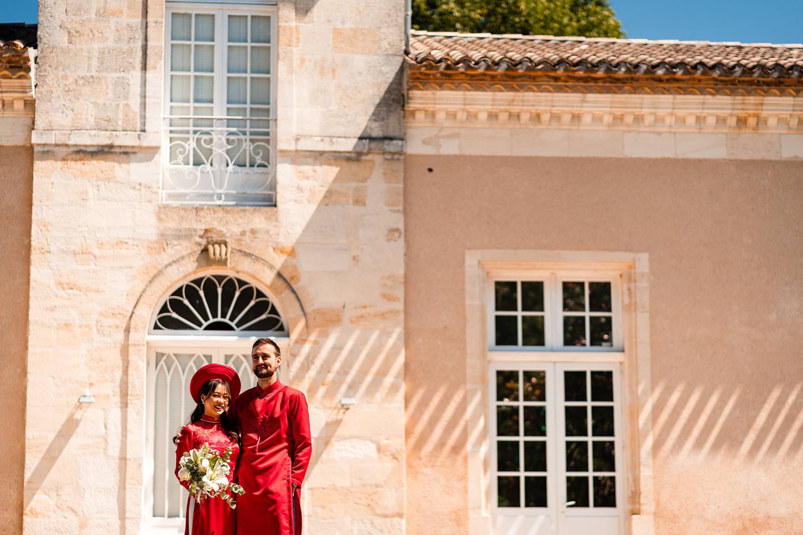 Mariage civil au Château Lescombes à Eysines