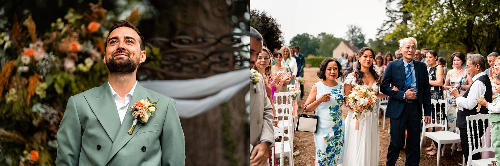 Mariage franco-vietnamien au Domaine de La Fauconnie
