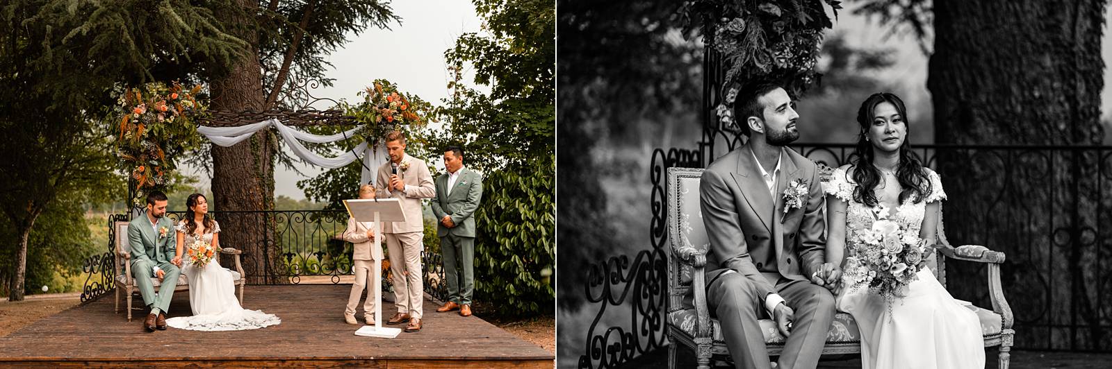 Mariage franco-vietnamien au Domaine de La Fauconnie