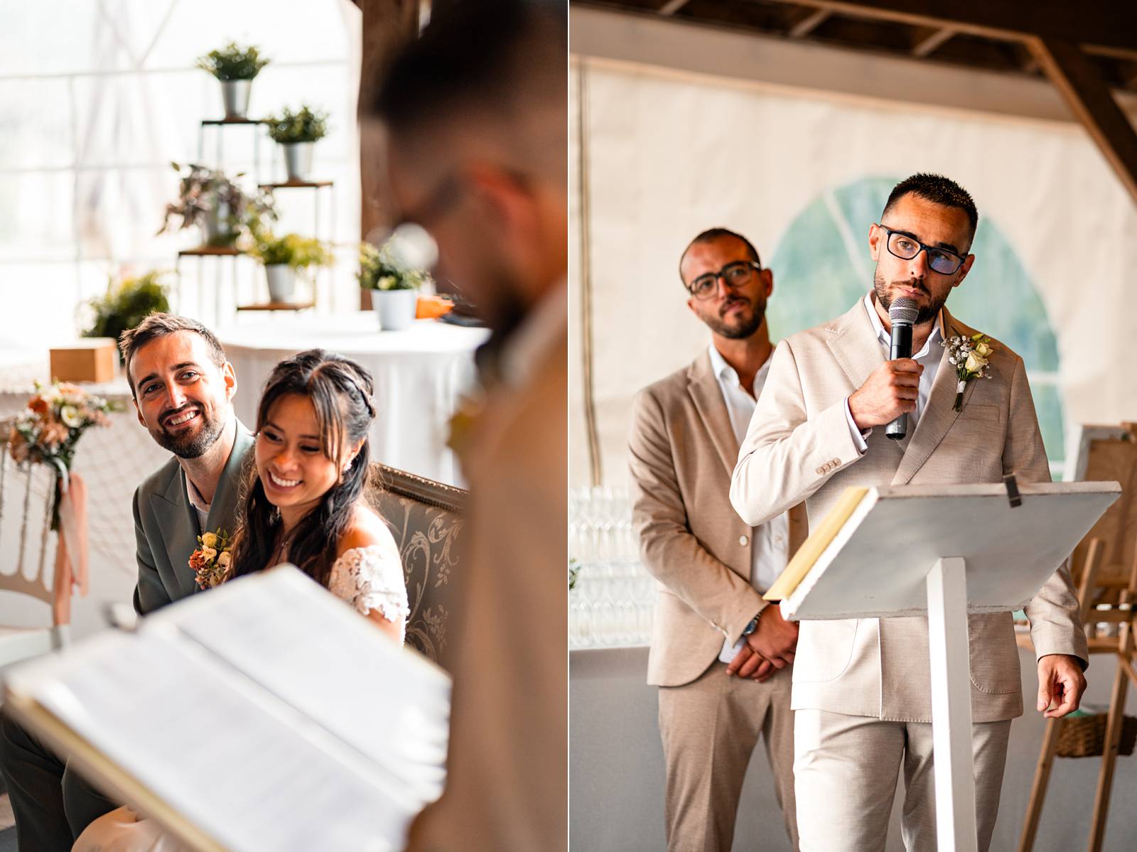 Mariage franco-vietnamien au Domaine de La Fauconnie