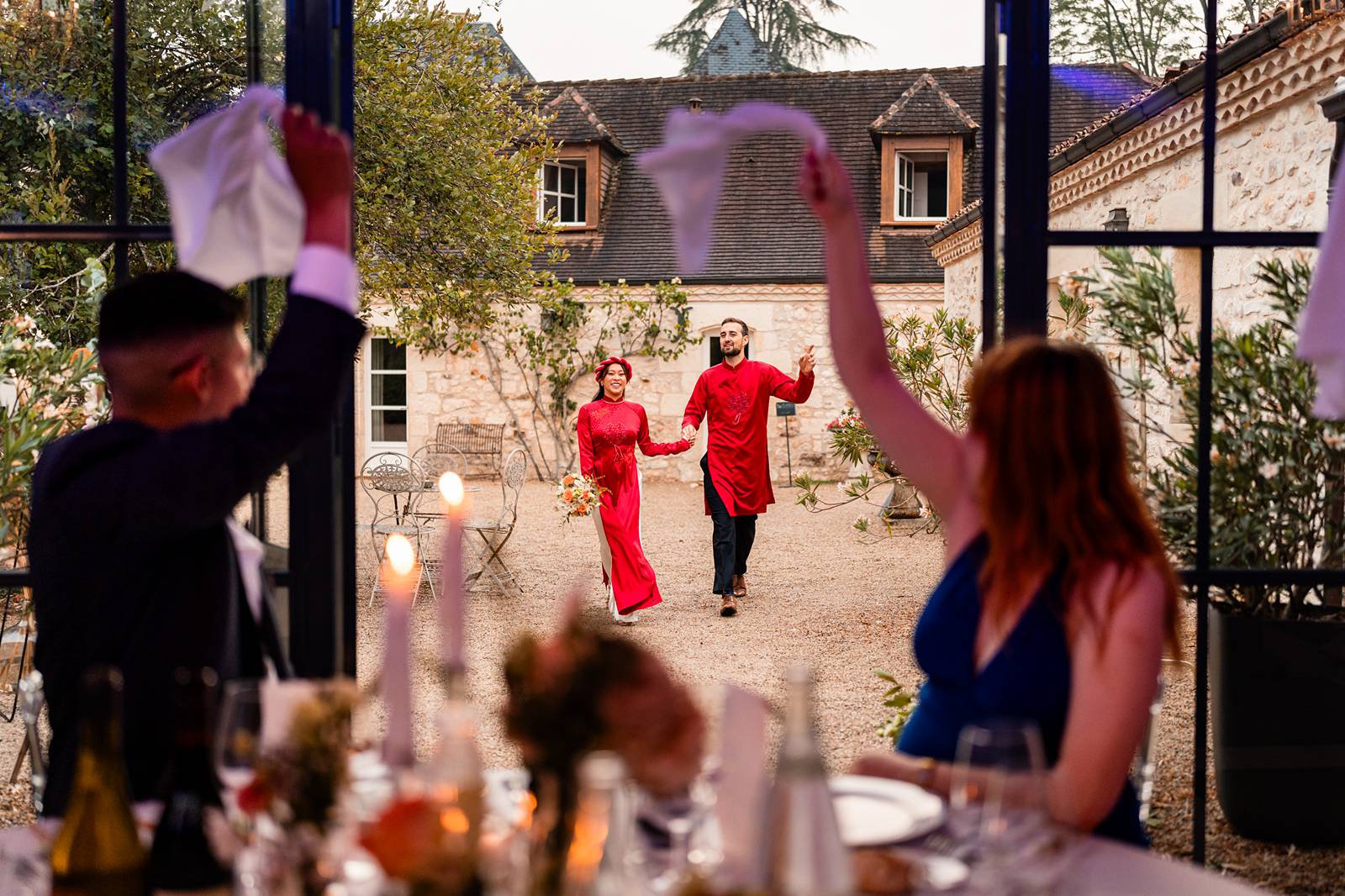 Mariage franco-vietnamien au Domaine de La Fauconnie