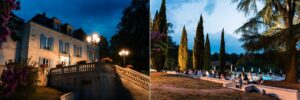 Welcome dinner d'un mariage au Domaine de La Fauconnie