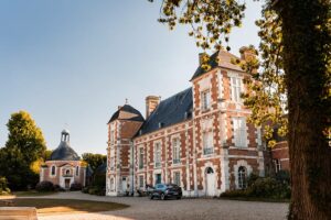 welcome dinner at Château de Bonnemare in Normandy.