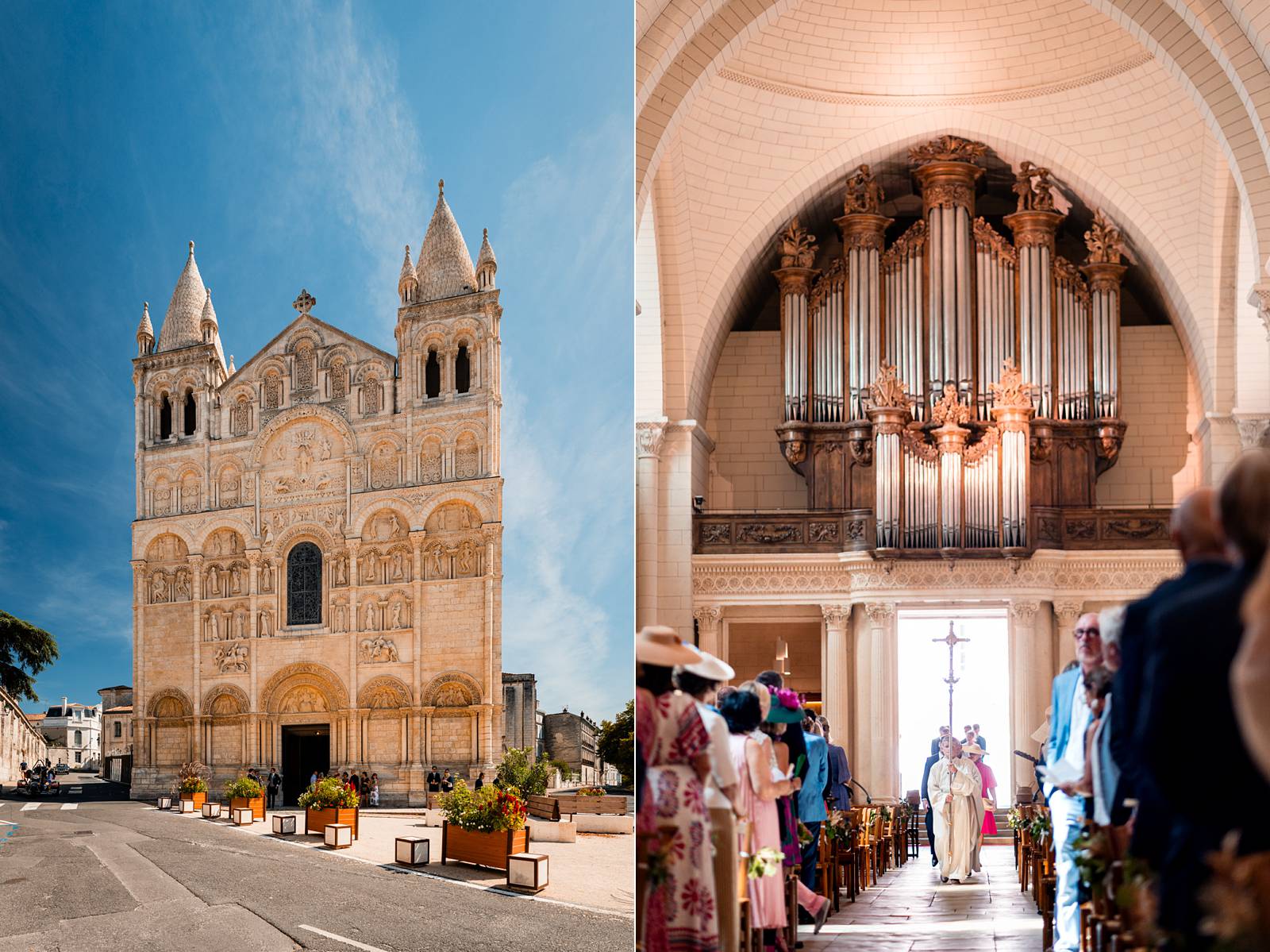 Mariage au Château de La Rochefoucauld - Messe dans la Cathédrale d'Angoulême