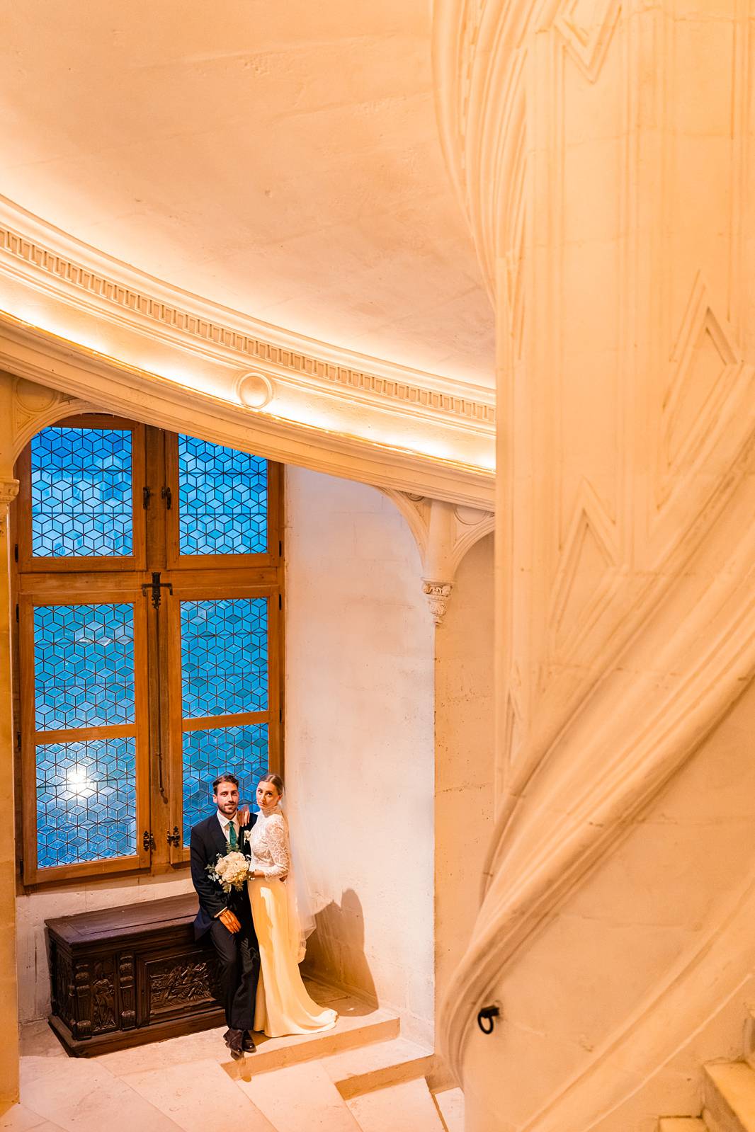 Mariage au Château de La Rochefoucauld - Photos de couple